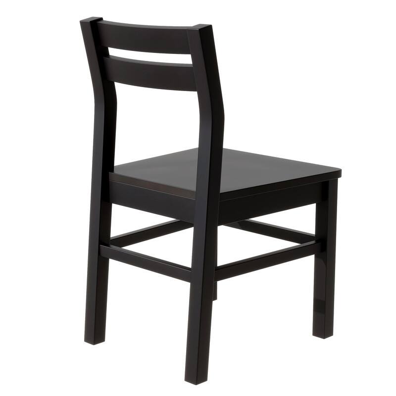 Round Extendable Dining Table Set, Solid Wood 5 Piece Kitchen Dining